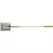 Ames Shovel Long Handle Square Point Ash Handle 15Yr