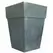 HC 16" Avino Square Planter Oxidized Black Listo