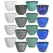 MCarr 144PC Round Planter Pallet Mxied Colors
