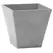 Artstone Ella 10" Square Planter Grey