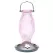 Perky Pet 16oz Cranberry Pink Glass Hobnail Vintage Hummingbird Feeder