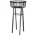 Panacea 24" Modern Farmhouse Basket Plant Stand