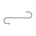 Panacea 12" Black Garden S Hook 2pk