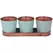 Robert Allen 4" Concord Garden Planter Set Copper