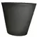 Tusco 20" Cosmo Round Planter Black
