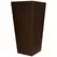 Tusco 26" Cosmo Tall Square Planter Espresso