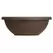 HC 14" Garden Bowl Planter Chocolate w/ Removable Drain Plugs Akro Mils