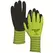 Wonder Grip Rubber Palm Glove Medium Hi Vis Green