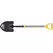 Ames True Temper Wood Handle RP Shovel Poly D-Grip