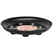 CWP 10" Black Carpet Saver Saucer