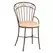 Deer Park Imperial Chair With Tan Cushion Black