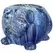 MCarr 15" Bulldog Planter Falling Blue