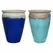 MCarr 12pc Tall Wide Mouth Jar Planter Pallet Mixed Colors