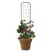 Panacea 48" Rustic Woven Pot Trellis Rust
