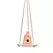 Primitve 8" Hanging Hardwood with Jute Hanger