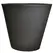 Tusco 16" Cosmo Round Planter Black