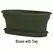 HC 20" Panterra Oval Planter Green Akro Mils