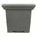 HC 24" Terrazzo Square Planter w/ Heavy Rim Black Granite Akro Mils