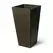 Algreen 13"x28" Square Planter Brown Marble