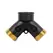 Gilmour Heavy Duty Brass Dual Shut-Off Valve