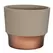 HC 3" Sprite Succulent Planter Artisan Taupe