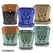 MCarr 12PC 5" Floral Orchid Pot Mixed Asst