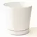 Majestic 14" Cylind Pot White Full Depth Glossy