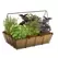 Panacea 14" Mason Jar Basket Planter Burlap