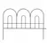 Panacea 14"x18" Lightweight Arched Garden Edge