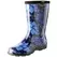 Sloggers Womens Boot w/ Trim Spring Blue Size 11
