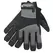 SWI West County Men Work Glove Coal Synthetic Leather Pad Palm