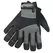 SWI West County Men Work Glove Coal X-Large Synthetic Leather Pad Palm