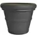 Tusco 13.5" Rolled Rim Planter Espresso