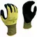 BGC Glove Gardware 13G Green Nylon Double Coat M