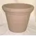 HC 24" Terrazzo Round Planter w/ Heavy Rim Sandstone Akro Mils
