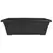 HC 28" Romana Deck Planter Black