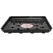 CWP 14" Square Black Carpet Saver Heavy Footed Saucer