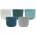 MCarr 16pc 5.9" Smooth Planter Asst Mixed Colors