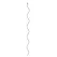 Panacea 60" Rustic Spiral Plant Support Rust