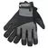 SWI West County Men Work Glove Coal XXL Synthetic Leather Pad Palm
