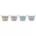 VCS 9" Galvanized Oval Planter With Pastel Stripes