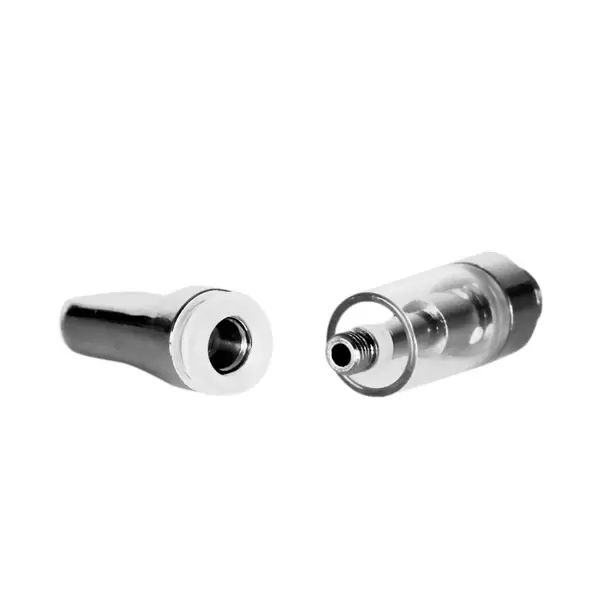 0.5mL 510 Screw Top Silver Tip Vape Cartridge