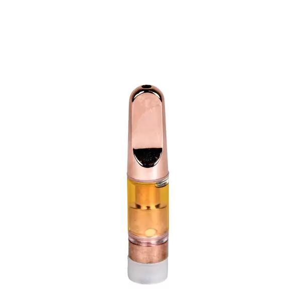 0.5mL 510 Screw Top Rose Gold Tip Vape Cartridge