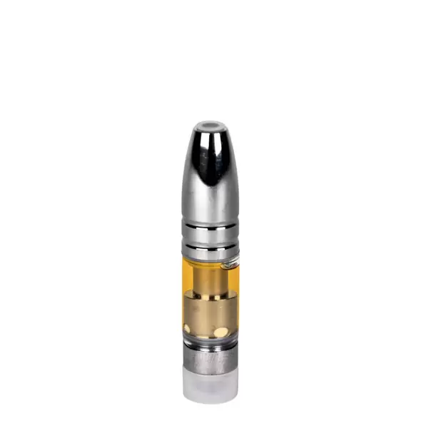 0.5mL 510 Screw Top Silver Bullet Tip Vape Cartridge