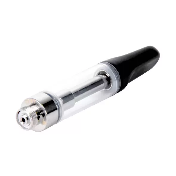 1mL 510 Screw Top Black Tip Vape Cartridge