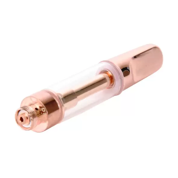 1mL 510 Screw Top Rose Gold Tip Vape Cartridge