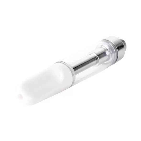 Empty 1mL 510 White Tip Vape Cartridge
