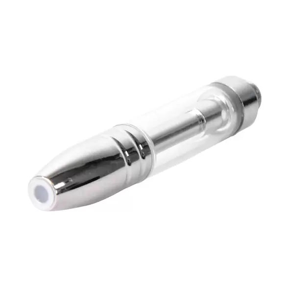 Empty 1mL 510 Silver Bullet Tip Vape Cartridge