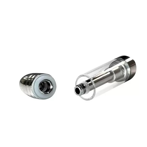 Empty 1mL 510 Silver Bullet Tip Vape Cartridge