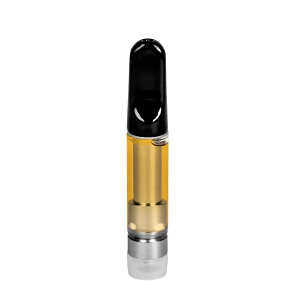 1mL 510 Push Top Black Tip Vape Cartridge